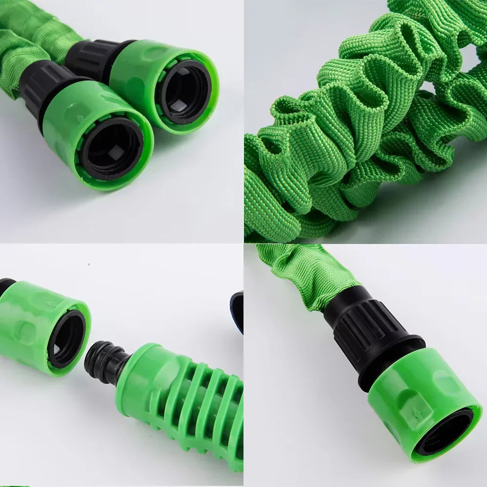 25FT-125FT Expandable Magic Hose Lightweight Design Durable Materials 7 Water Spraying Functions Gun Home Garden Watering Tools